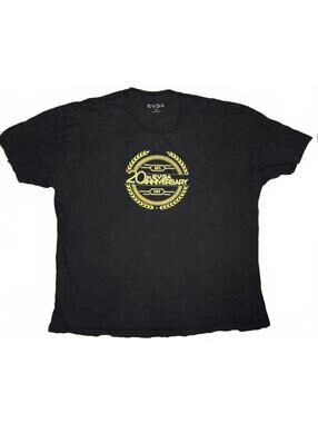 EVGA 20th Anniversary Black T-Shirt 3XL 100% Cotton